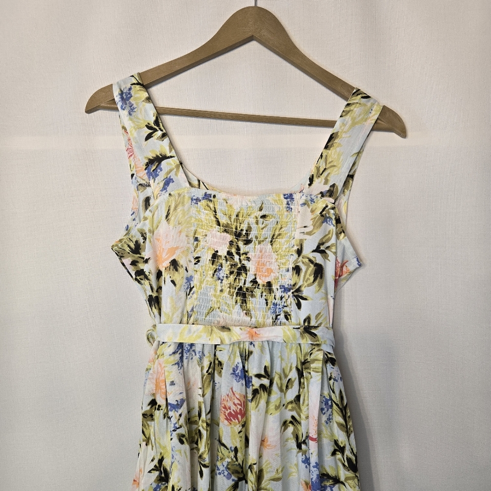 Expressions Catalog Size S Floral Garden Of Eden Sleeveless Maxi Dress-NEW - Picture 6 of 10